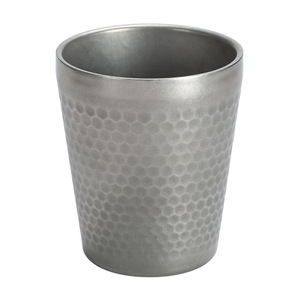 Stainless Steel Tumbler 304 Metal Hammered Finish Drink Cup For Party Beverage Use - Product Image 3
