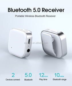 AGETUNR J21 HOT BT 5.3 Récepteur Bluetooth Dual Connect Clip Adaptateur Bluetooth Récepteur 3.5mm Aux Car Stereo Audio Stereo - Product Image 6