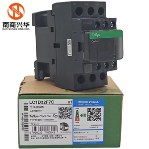100% оригинальный новый склад, золотистый продавец Tesys Deca контактор LC1D32F7C <span class=keywords><strong>3</strong></span>-полюсный контактор переменного тока - Product Image 1