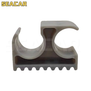 Collier de serrage double pour bateau, 25 mm, gris, en plastique, quincaillerie marine pour réparation et remplacement - Product Image 3