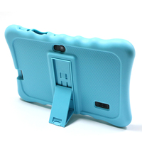 Tableta PC Android de 7 Pulgadas A133 2+32G Quad Core 0.3+2 Mega 2.4G Wifi para Niños con Funda de Silicona de Dibujos Animados y Software Iwawa