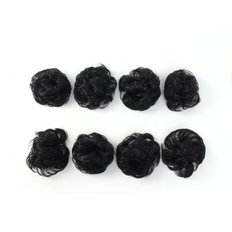 Black C Curl Gibbspear Band avec 8P Set Accessoires de coiffure surélevés-Tête de caca - Product Image 1