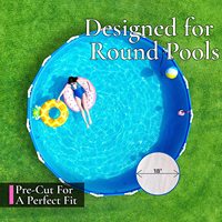 Tapis de protection durable pour piscine JiaMing, 300 g/m², géotextile écologique pour piscine