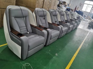 Elektrische Relax-Sofas für Zuhause Luxuriöse Heimkino-Bestuhlung Wohnzimmer Ecksofa Elektrischer Relaxsessel Leder-Theatersessel - Product Image 5