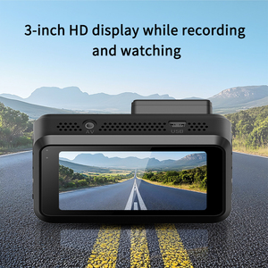 Cámara para Auto Económica con <span class=keywords><strong>Pantalla</strong></span> <span class=keywords><strong>de</strong></span> 3'' FHD, Doble Lente 2K, Gran Angular, Conexión a Aplicación Móvil, Sensor G y Modo <span class=keywords><strong>de</strong></span> Estacionamiento - Product Image 4