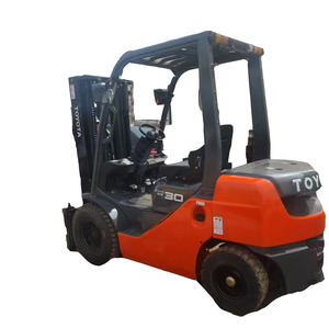 Original Toyota 8F 30 Forklift With <b>Container</b> Mast Three Masts Side Shift 3-Ton Loading Capacity Good Performance Low Price - Product Image 1