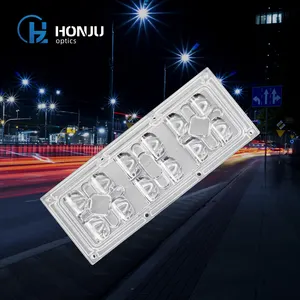 HONJU T2M Degree 12in1 Optics Mold Road Outdoor Lighting Street Lamp Clear Module Mold Led Lenses
