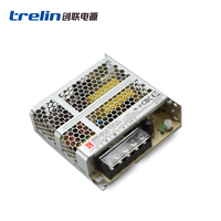 Fuente de Alimentación Conmutada CA/CC A-75FGO de 50W, 5V 12V 24V 48V, SMPS PSU en Caja Metálica para Uso Industrial y Almacenamiento de Datos PLC, CE, RoHS
