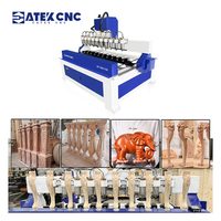 Machine de gravure sur bois CNC 3 axes 3D 4D ATC de qualité supérieure pour le travail du bois et les loisirs, à vendre