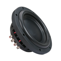 Altavoz de Audio para Auto JLD de 300w y 12v, Subwoofer Plano de Aluminio para Montaje Bajo el Asiento, de 12 y 10 Pulgadas