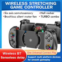 Control de Mando Extensible L X3 para Juegos 2 en 1 con Ventilador de Enfriamiento y Motores de Doble Vibración para Juegos Móviles en Android e iOS