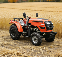 Tracteur agricole 4x4 performant de 70 CV, diesel, compatible avec remorque, rotoculteur et semoir