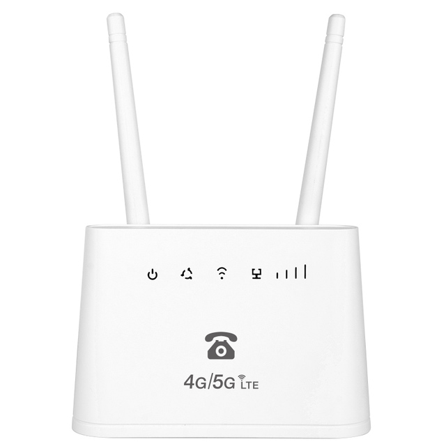 2024 New RJ11 Voice Call 4G LTE CPE Router Sim Slot RJ45 Wireless Wifi Modem 4G Routers