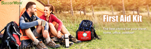 Suministros Médicos Portátiles, Botiquín de Primeros Auxilios Multifuncional con Suministros Médicos de Emergencia, Bolsa de Primeros Auxilios Impermeable - Product Image 6