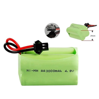 Batterie de remplacement rechargeable Ni-MH 4/3A 3800mAh, cellule à brancher, soudure pour l'électronique grand public et les jouets