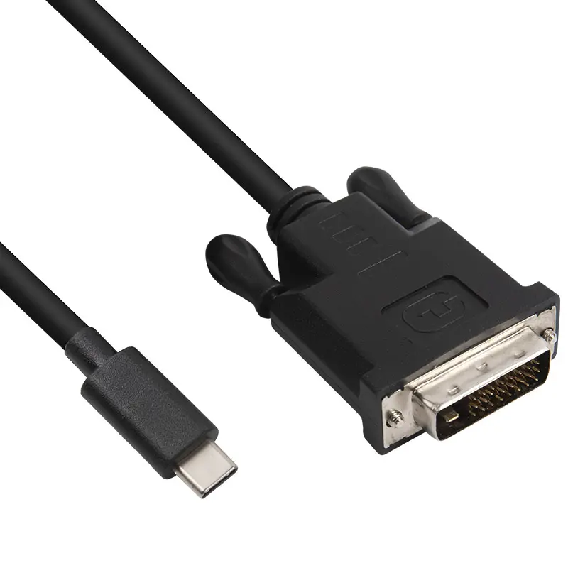 Кабель-адаптер Glory Mark USB C to DVI, 4K @ 30Hz Thunderbolt 3 to DVI 6FT USB 3,1 Type C to DVI(24 + 1) Male 4K @ 30Hz