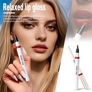 Delineador de Labios 2 en 1 de <span class=keywords><strong>Alta</strong></span> Calidad, Lápiz Labial de Larga Duración, Mate, Altamente Pigmentado, Maquillaje de Labios Nude, Cosméticos, Delineador de Labios Suave - Product Image 3