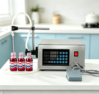 Remplisseuse de liquides entièrement automatique CNC DMX en acier inoxydable 316 de qualité alimentaire pour boissons, huiles, lait et bouteilles
