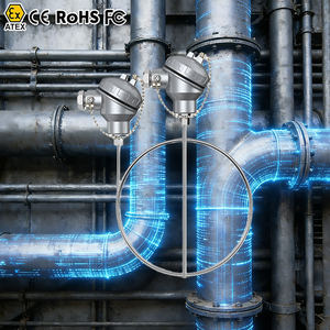 เทอร์โมคัปเปิลแบบ Rtd Pt100 เซ็นเซอร์ Pt100 เทอร์โมคัปเปิลแบบ Modbus 1000 องศาเซลเซียส เทอร์โมคัปเปิลแบบ <span class=keywords><strong>D</strong></span> พร้อมท่อครอบเทอร์โมคัปเปิลและตัวส่งสัญญาณ - Product Image 1