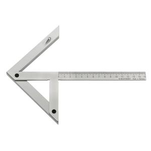 HELIOS PREISSER - 0380106 Cuadrado central cromado-EAN 4029713208097 CUADRADOS Y COMPASES - Product Image 1