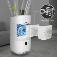 Déshumidificateur d'air intelligent portable électronique 3200 ml avec contrôle Wi-Fi via application pour maison, bureau et hôtel