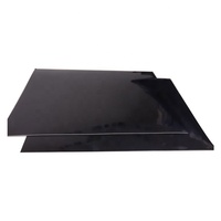 Tapis de danse moderne noir brillant antidérapant, épaisseur 2 mm, revêtement de sol en vinyle PVC pour le ballet