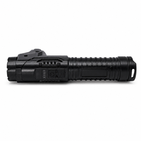 Lampe de travail rotative rechargeable, lampe torche LED à faisceau spot et large, étanche IP44, faisceau réglable 500-600M, USB-C, portable