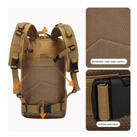 Sac à dos tactique Oxford léger 30L LUPU, fermeture éclair imperméable, multi-usages, camping, cyclisme, gym, extérieur