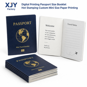 Stampa Digitale su Formato Passaporto con Stampa a Caldo Personalizzata Mini Formato Carta Stampata dalla Fabbrica XJY - Product Image 4