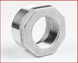 Bague de réduction en acier inoxydable 304, adaptateur fileté mâle-femelle, <span class=keywords><strong>raccord</strong></span> de tuyauterie à tête hexagonale - Product Image 4