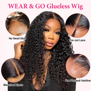Perruques <span class=keywords><strong>ISEE</strong></span> Raw <span class=keywords><strong>Hair</strong></span> 7x5 Lace Wear and Go Ondulation d'Eau 100% Cheveux Humains Pré-Coupées Pré-Épilées Prêtes à Porter Sans Colle pour Femmes - Product Image 5