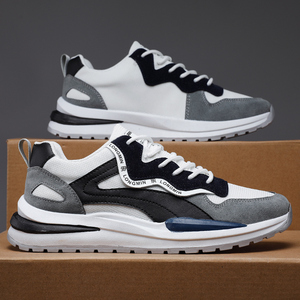 Chaussures décontractées personnalisées pour hommes, légères, respirantes, à lacets, pour toutes les saisons, avec doublure en mesh - Product Image 3