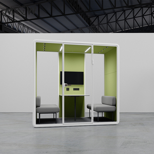 M&amp;W Office <strong>Pod</strong> Indoor Acoustic Booth Quiet Meeting Room Telephone Booth Soundproof <strong>Pod</strong> Private <strong>Space</strong> Silence Office <strong>Pods</strong> - Product Image 6