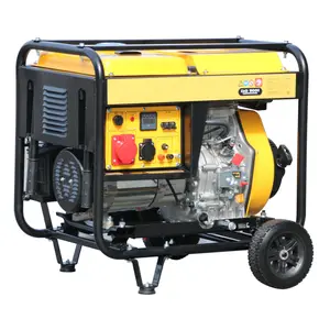 Eccellente servizio post-vendita 50Hz/ 60 Hz piccolo generatore diesel 4.5KVA generatore diesel
