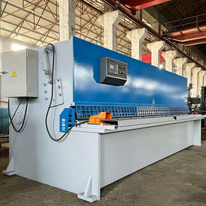 Cisaille hydraulique robuste 6 mm × 2500 mm à poutre oscillante pour la découpe de tôles métalliques, idéale pour l'atelier - Product Image 2