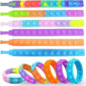Braccialetto <span class=keywords><strong>Pop</strong></span> in Silicone Fidget Toy <span class=keywords><strong>Pop</strong></span> <span class=keywords><strong>It</strong></span> Fidget Toy Fidget Toys per adulti - Product Image 1