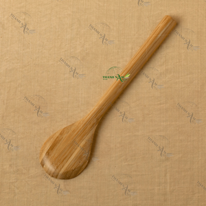Supplier Manufacturer Home Restaurant Kitchen Tools Durable Eco-Friendly Rustic Bamboo Salad Spoon and <b>Fork</b> for Giveaways - Product Image 2