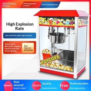 <span class=keywords><strong>Machine</strong></span> <span class=keywords><strong>à</strong></span> Popcorn Commerciale Électrique de Table Automatique pour Maïs Soufflé, Forme Sphérique Papillon, Prise US 110V, Modèle CT-801, Garantie 180 Jours - Product Image 4