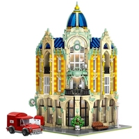 Mould King 16001-68 Blocs de construction Street View Restaurant Jardin botanique Galerie d'art Modèle Logo personnalisé Vente en gros