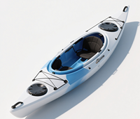Moule de rotomoulage plastique OEM Solidworks, moulage par rotation en aluminium A356 personnalisé pour flotteurs de quai maritime et kayaks