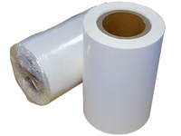 Rouleau d'étiquettes adhésives brillantes PP pour imprimante couleur Memjet Afinia L801 L901 VIPCOLOR VP700 VP650, 8,5'' x 500 pieds/rouleau
