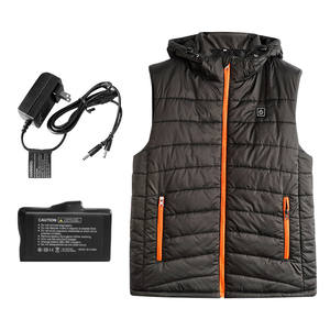 Gilet chauffant intelligent automne-hiver pour hommes, veste USB chaude thermique d'extérieur, manteau chauffant pour hommes - Product Image 1