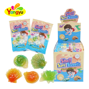Caramelos de Goma Suaves con Forma de Animales Marinos y Conchas Marinas, Sabor a Frutas Mixtas - Product Image 1
