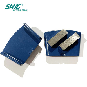 Bloc abrasif diamanté personnalisable SANG pour le meulage des sols en béton, forme trapézoïdale - Product Image 3