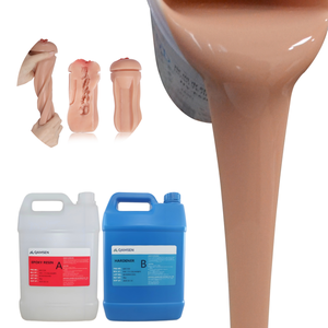 Goma de Silicona Líquida Al por Mayor para Moldeado Corporal, Silicona de Curado de Platino No Tóxica para Juguetes Sexuales - Product Image 1