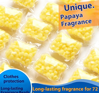 Private Label 300g Wegwerp Ecologische Wasparfumparels Esthetische Daisy Pouch Langdurige Gemengde Fruitgeur