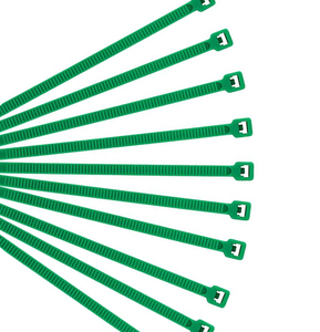 ربطات أسلاك احترافية ذاتية القفل Grey * من النايلون ربطة عنق متينة قابلة لإعادة الاستخدام - Product Image 3