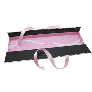 Caja Rígida de Cartón Gris de 2mm para Extensiones de Cabello, Caja de Empaque para Cabello Virgen con Cinta - Product Image 6