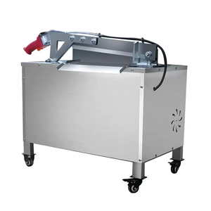 Scie à ruban multifonction entièrement automatique pour la découpe de viande, aliments surgelés, steaks, os et pieds de bœuf - Product Image 2
