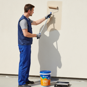 Revêtement imperméable de 5KG Tuiles de toit en béton d'argile rajeunissant améliore la couleur fournit un revêtement mural imperméable brillant - Product Image 1